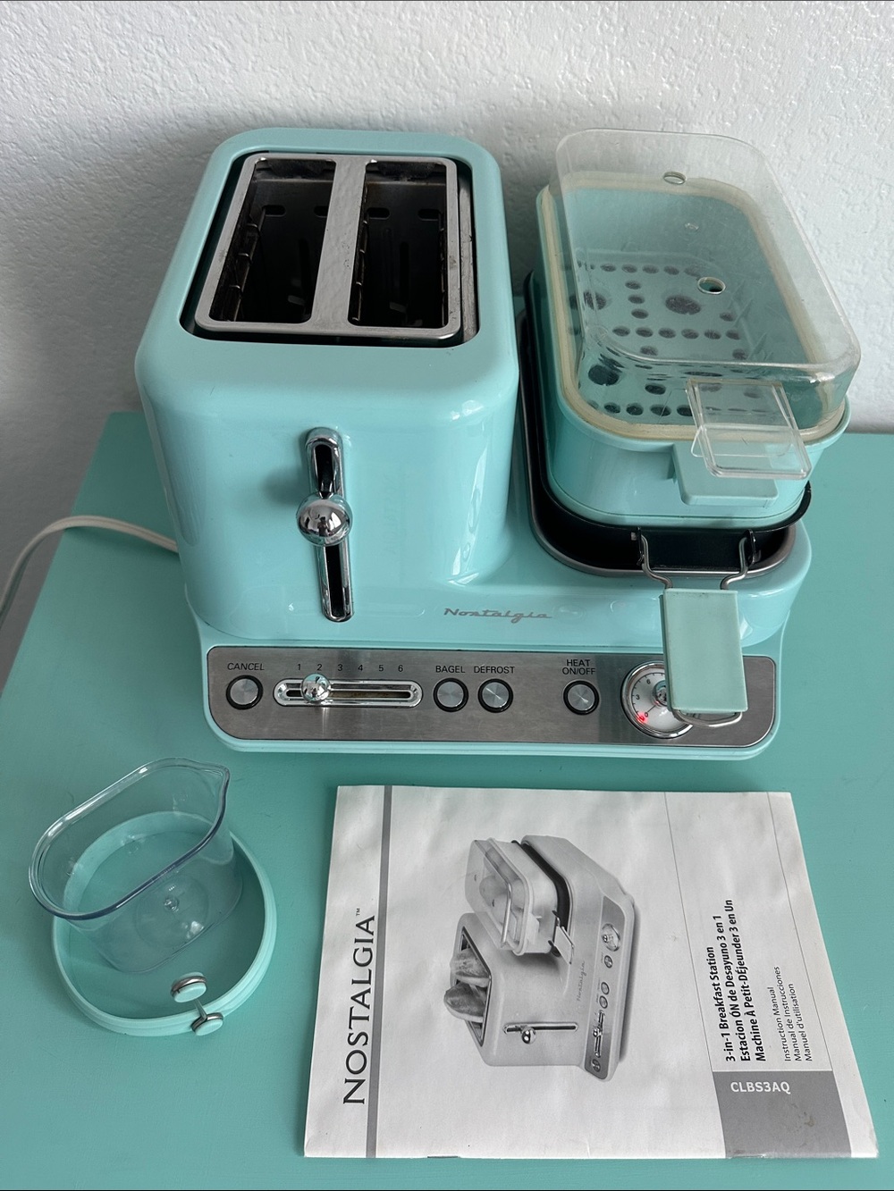 Nostalgia Classic Retro 3-in-1 Breakfast Station used, great condition. - Picture 11 of 17